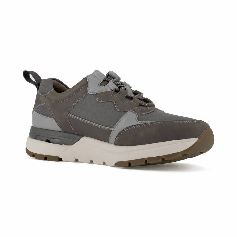 NEW ROCKPORT women's pulse tech work eh composite shoes in grey